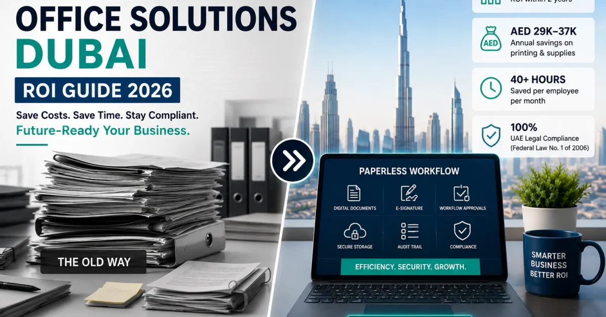 paperless office solutions in dubai
