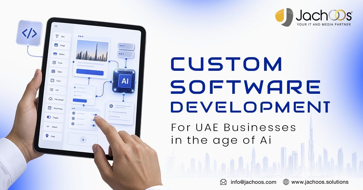 Custom software development and AI integration dashboard for UAE businesses